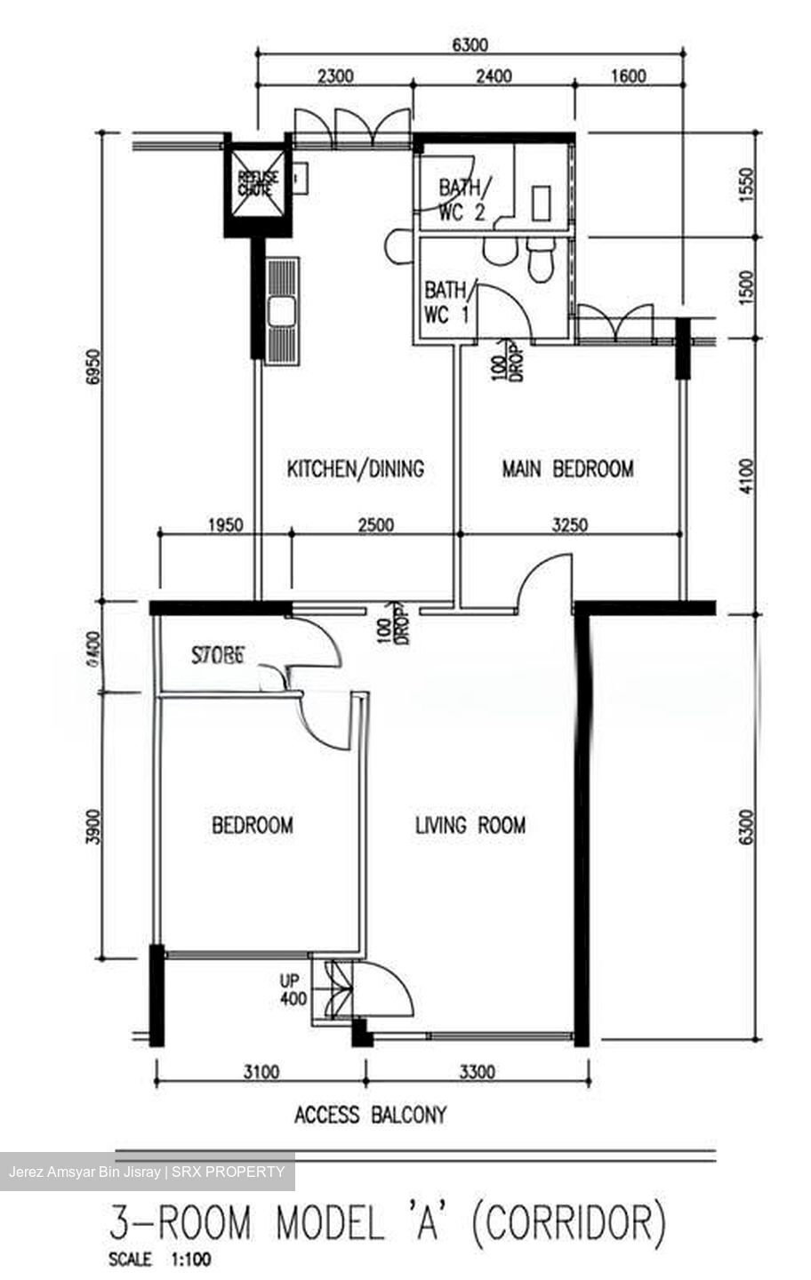 Blk 58 Chai Chee Drive (Bedok), HDB 3 Rooms #548189891